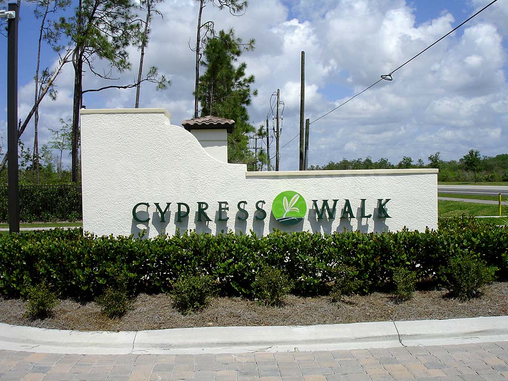 Cypress Walk Signage